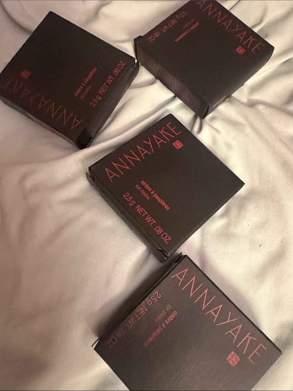 Annayake Women Eye 👁️ Shadow Compact Powder - Neutral Beige & Warm Brown Shades.